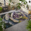 Oriental Weavers tropicana ow 93 x Ivory, Multicoloured Living Room Floral Rug.