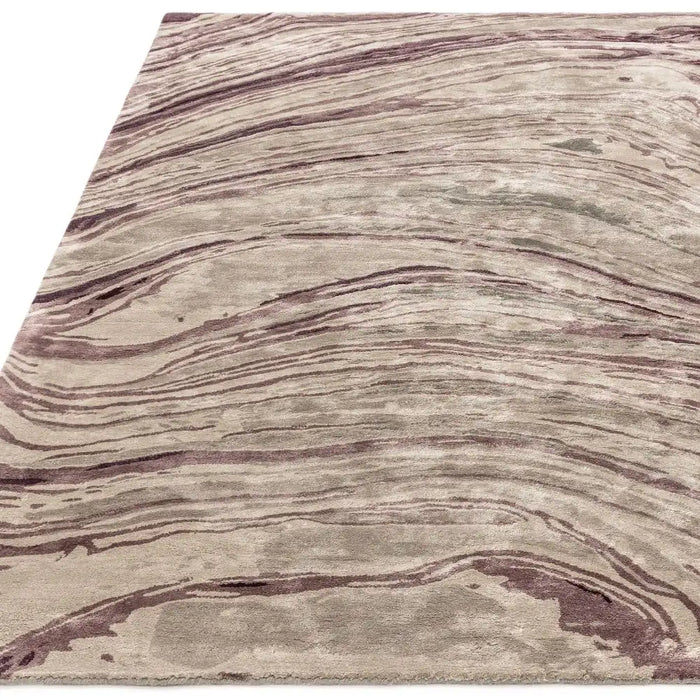 Asiatic katherine carnaby tuscany amethyst marble  Living Room Wool Rug.