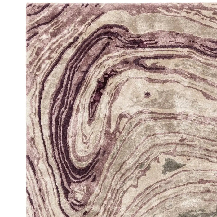 Asiatic katherine carnaby tuscany amethyst marble  Living Room Wool Rug.