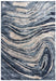 Asiatic katherine carnaby tuscany lazulite marble Blue Living Room Wool Rug.