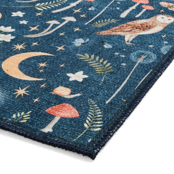 Twilight Animals Blue - Washable