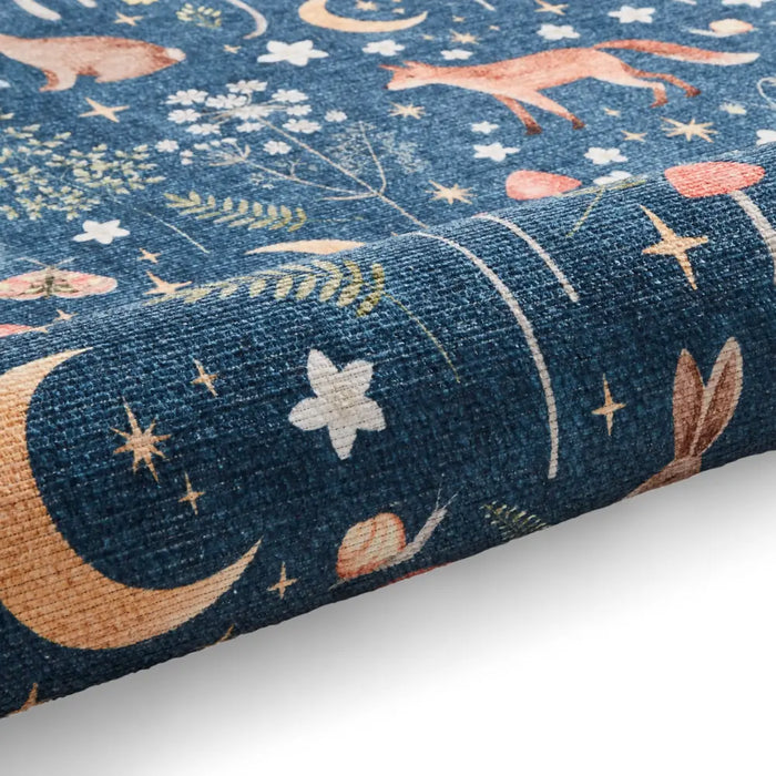 Twilight Animals Blue - Washable