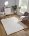 HMC luxe faux fur ivory  Living Room  Rug.