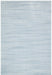 Concept Looms uni uni904 sky Blue Living Room Striped Rug.