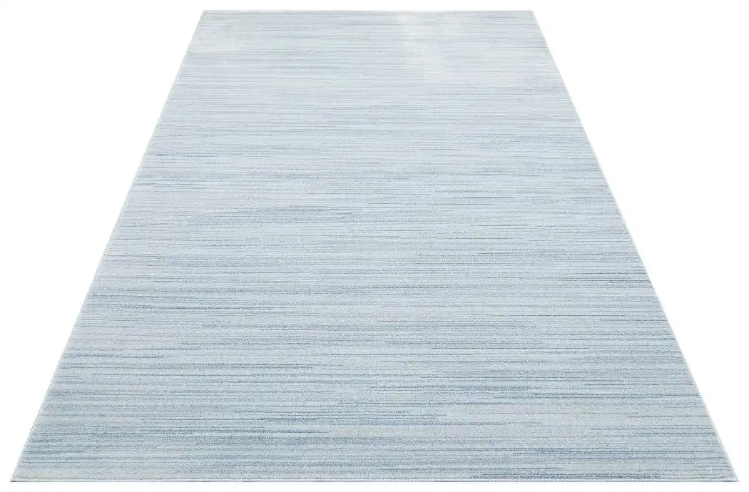 Concept Looms uni uni904 sky Blue Living Room Striped Rug.