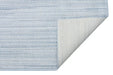 Concept Looms uni uni904 sky Blue Living Room Striped Rug.
