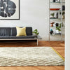 Scion scion screen printed uteki slate 023604 Grey, Ivory, Multicoloured Living Room Geometric Rug.