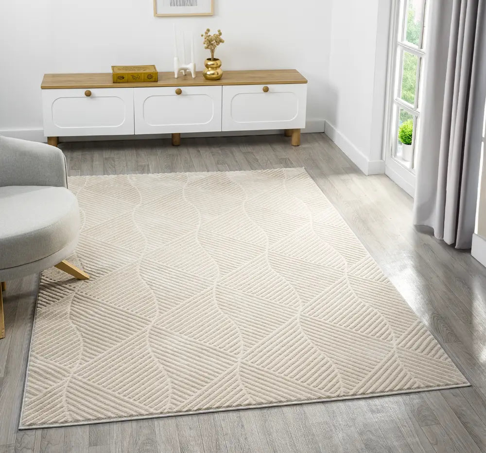 VELLURE VLR04 CREAM Cream Rug — RugsDirect Online
