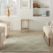 Nourison venosa vsn01 green ivory Green, Ivory Living Room Geometric Rug.