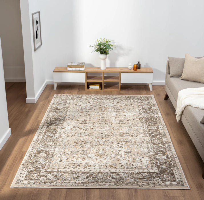 Ultimate Rug Vintage Ultimate 553A2 L.BROWN Brown Rug — RugsDirect Online