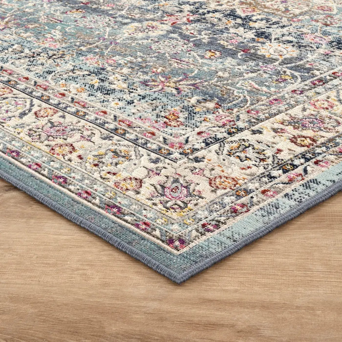 Vintage Kashan VKA01 Blue Rugs - Buy VKA01 Blue Rugs Online from
