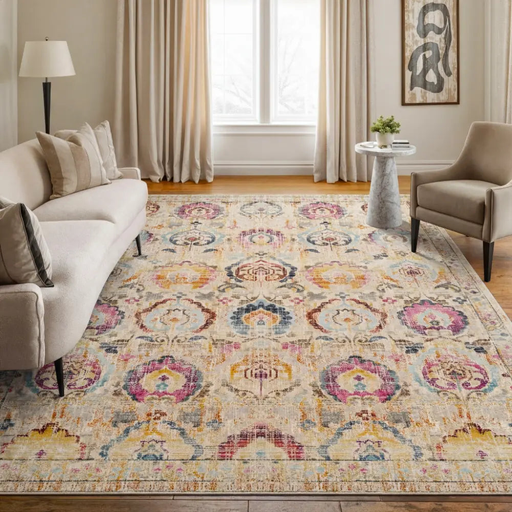 96×199 \"Spring sunshine” ViNTAGE RUG 96×199 Spring sunshine” ViNTAGE RUG 【公式通販】