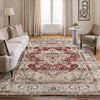 Vintage Kashan VKA07 Red Ivory Rug