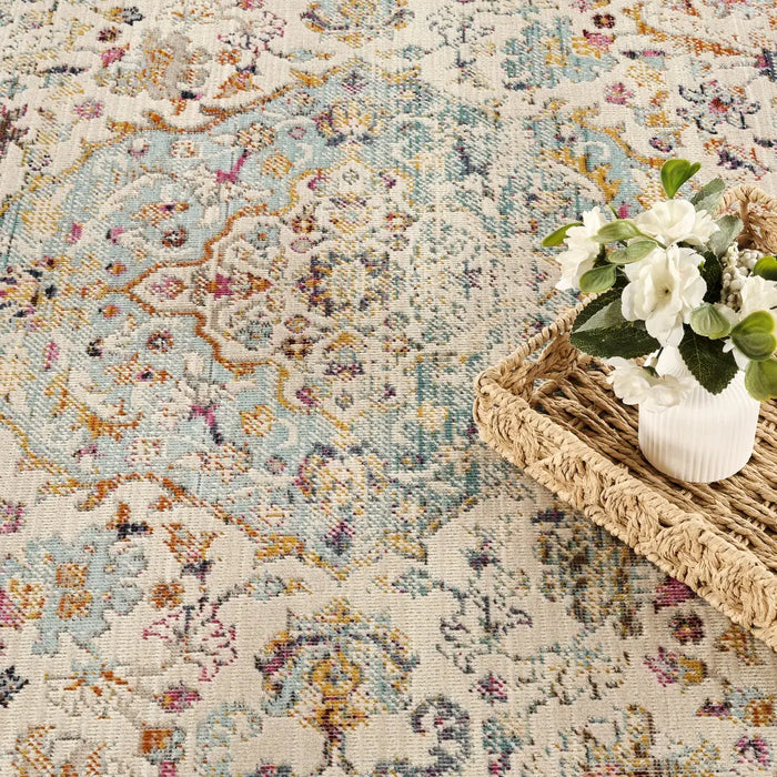 VINTAGE KASHAN VKA13 Blue Gold