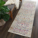 Nourison vintage kashan vka02 ivory Ivory, Multicoloured Living Room Floral Rug.