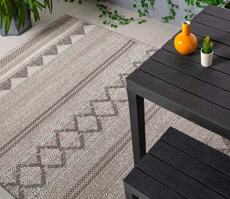 Asiatic varanda va01 natural diamond Brown Living Room Geometric Rug.