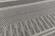 Asiatic varanda va04 natural stripe Grey Living Room Geometric Rug.