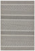 Asiatic varanda va04 natural stripe Grey Living Room Geometric Rug.