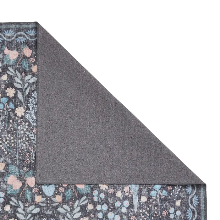Versailles H1373 Black/Blue Washable