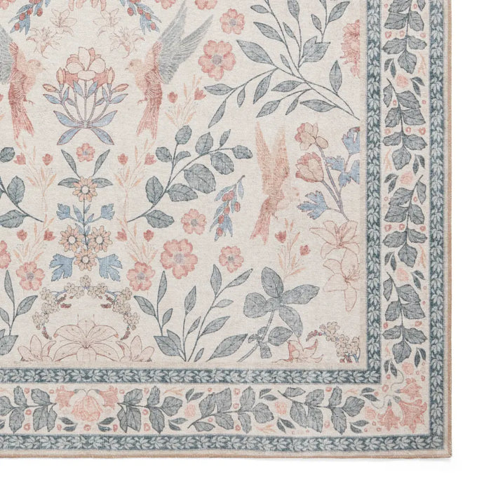 Versailles H1423 Beige/Blue Washable