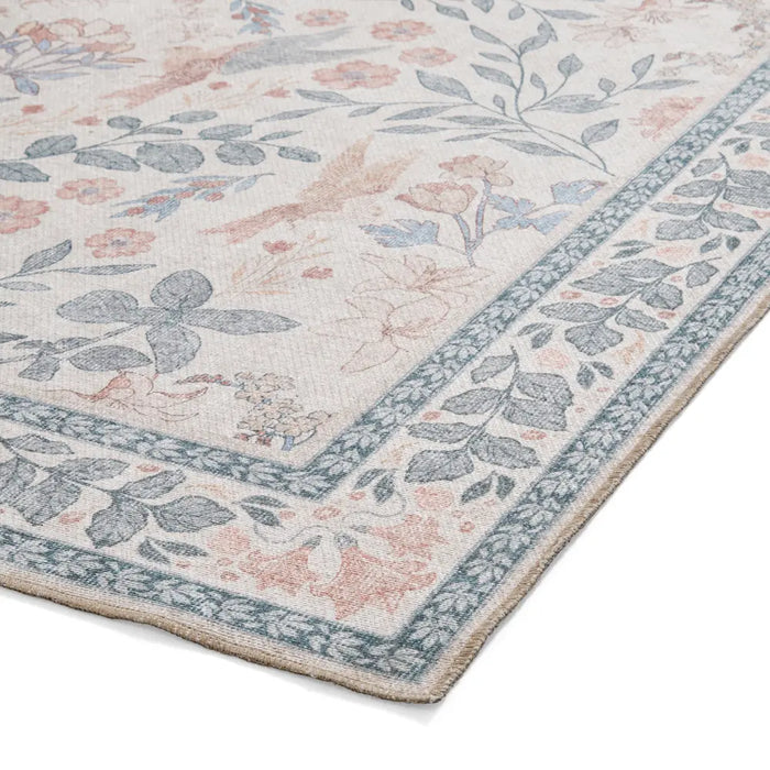 Versailles H1423 Beige/Blue Washable