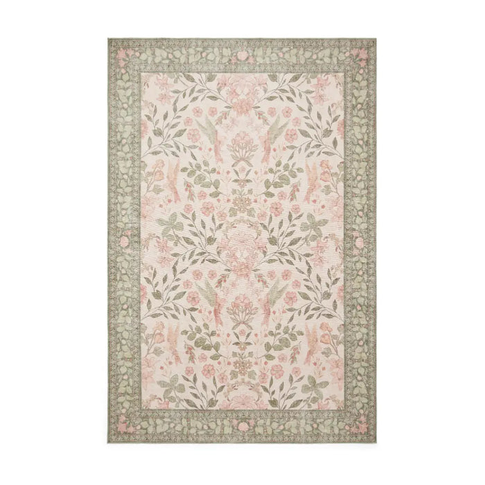 Versailles H1423 Beige/Green Washable