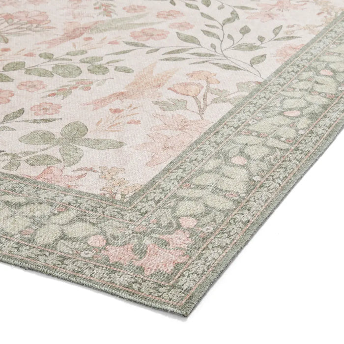 Versailles H1423 Beige/Green Washable