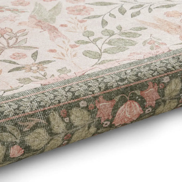 Versailles H1423 Beige/Green Washable