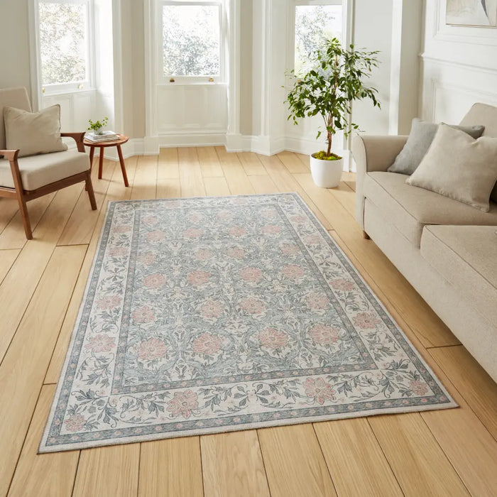 Versailles H1424 Beige/Blue Washable