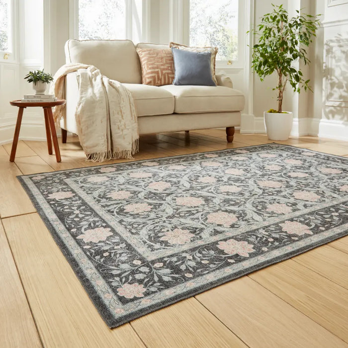 Versailles H1424 Dark Blue Washable