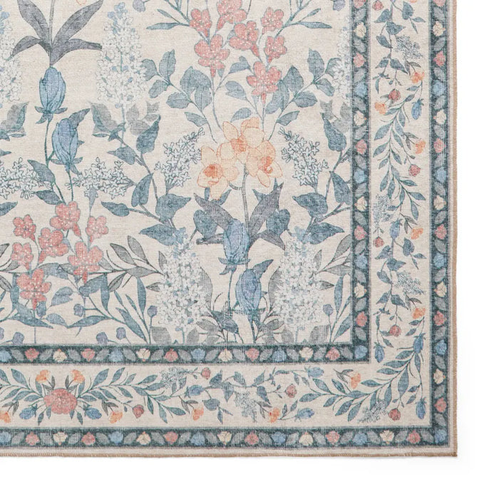 Versailles H1425 Beige/Blue Washable