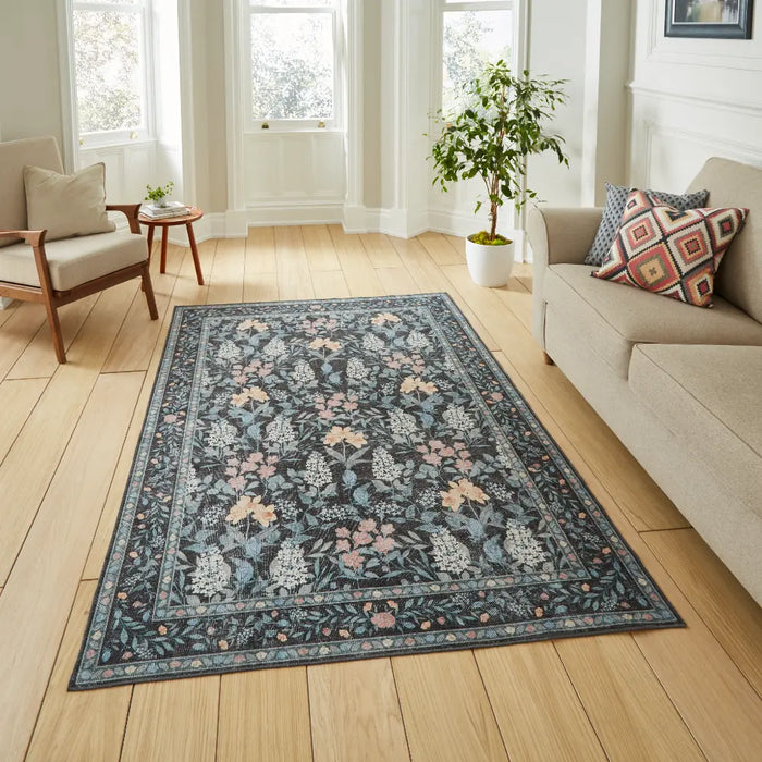 Versailles H1425 Dark Blue Washable
