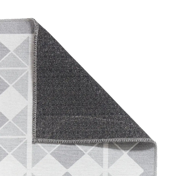 Victoria H1184 Grey/Light Grey Washable Rug
