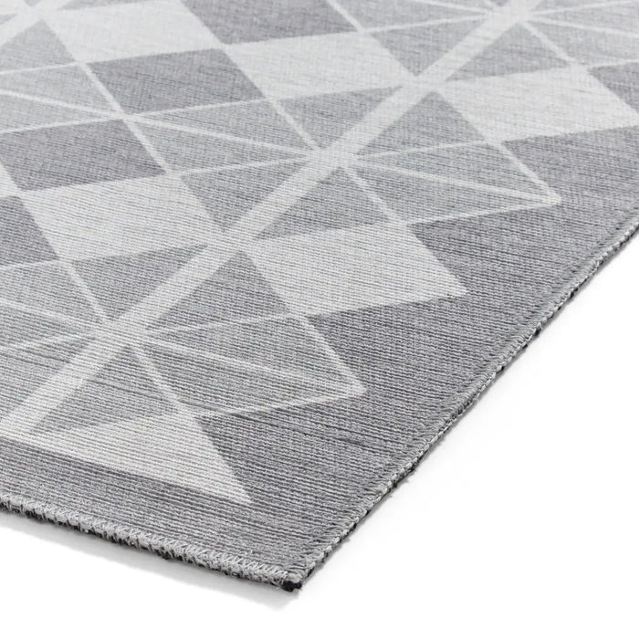 Victoria H1184 Grey/Light Grey Washable Rug