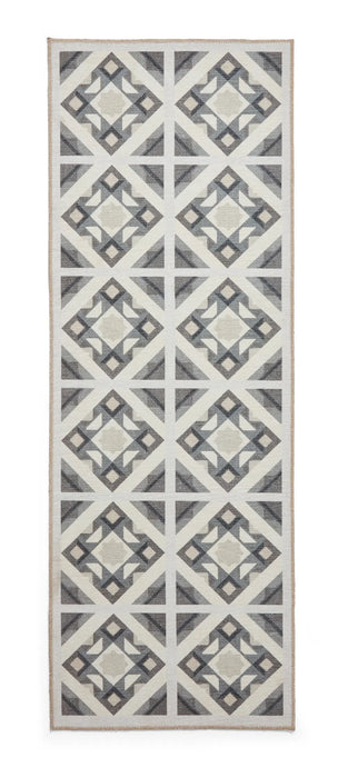 Victoria H1187 Grey/Beige Washable Rug