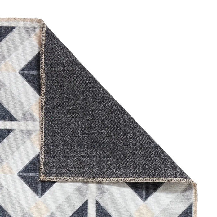 Victoria H1190 Grey/Beige Washable Rug