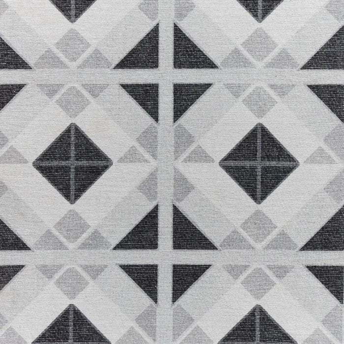 Victoria H1190 Grey/Light Grey Washable Rug