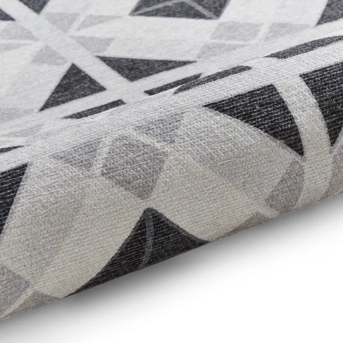 Victoria H1190 Grey/Light Grey Washable Rug