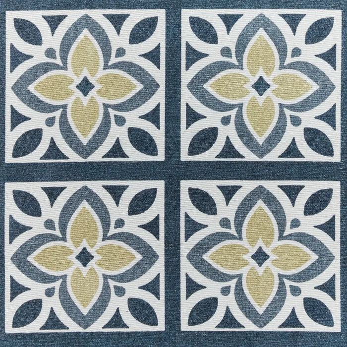 Victoria H1191 Grey/Yellow Washable Rug