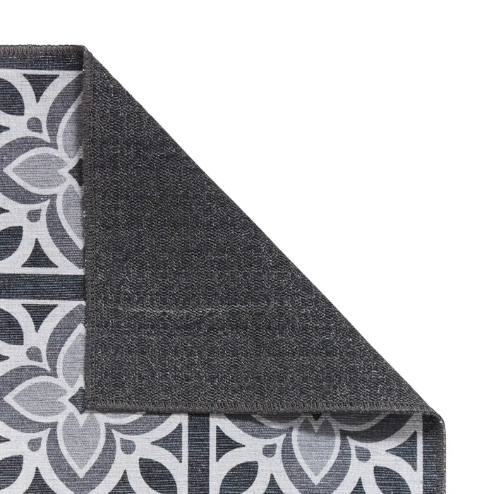Victoria H1191 Grey Washable Rug