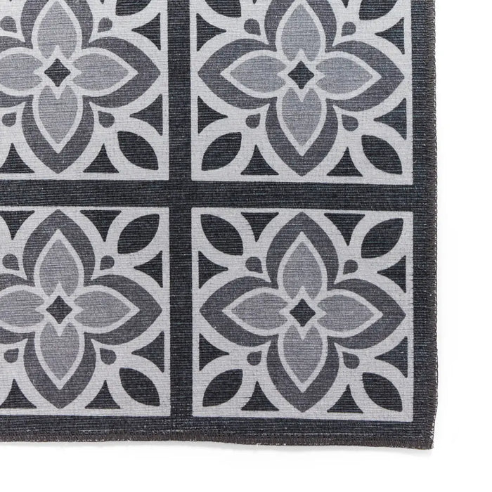 Victoria H1191 Grey Washable Rug