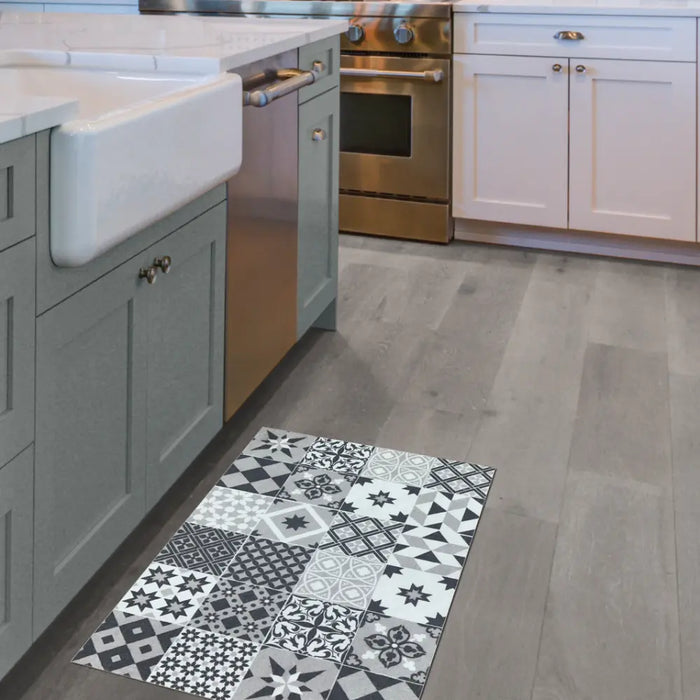 KNIGHTSBRIDGE  VICTORIAN TILE BLACK