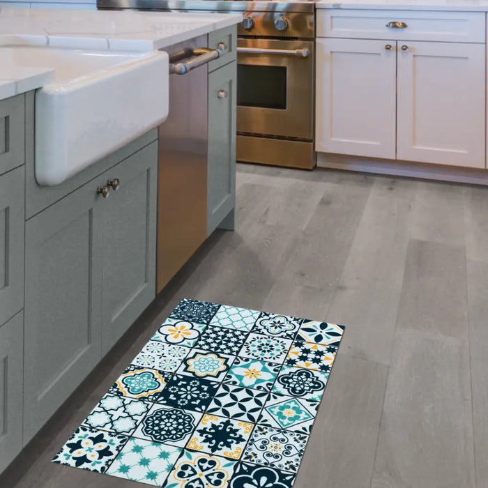 KNIGHTSBRIDGE  VICTORIAN TILE TEAL