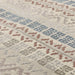 Oriental Weavers vinci 130 x Blue, Grey, Multicoloured Living Room Moroccan Rug.