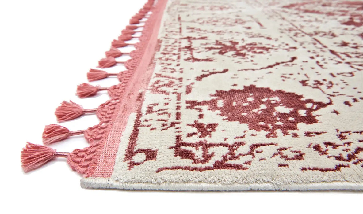 Asiatic kc vintage red Red Living Room Moroccan Rug.