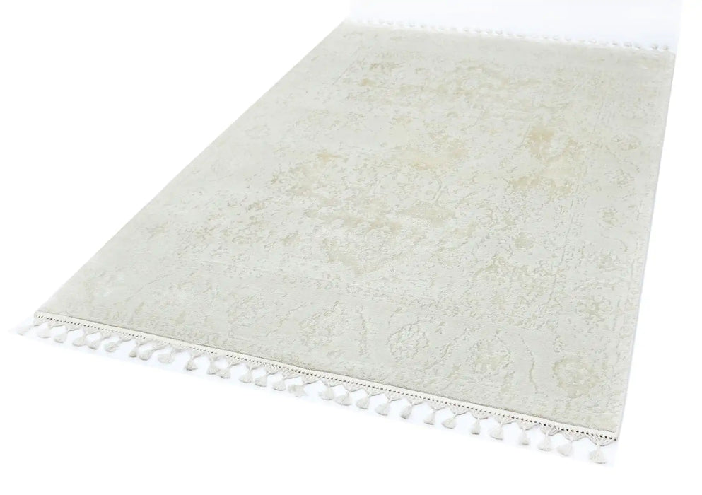 Asiatic kc vintage white Ivory Living Room Moroccan Rug.