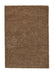 Think Rugs vista plain 2236 beige Brown, Beige Living Room Shaggy Rug.