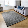 Oriental Weavers vista ow grey Grey Living Room Wool Rug.