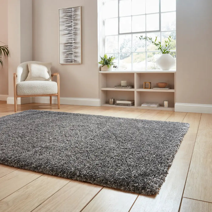 Vista - Plain 3547 Silver Rug