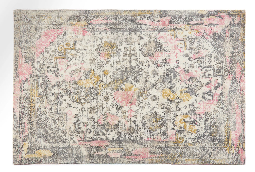 Origins vogue pink ochre Pink Living Room  Rug.